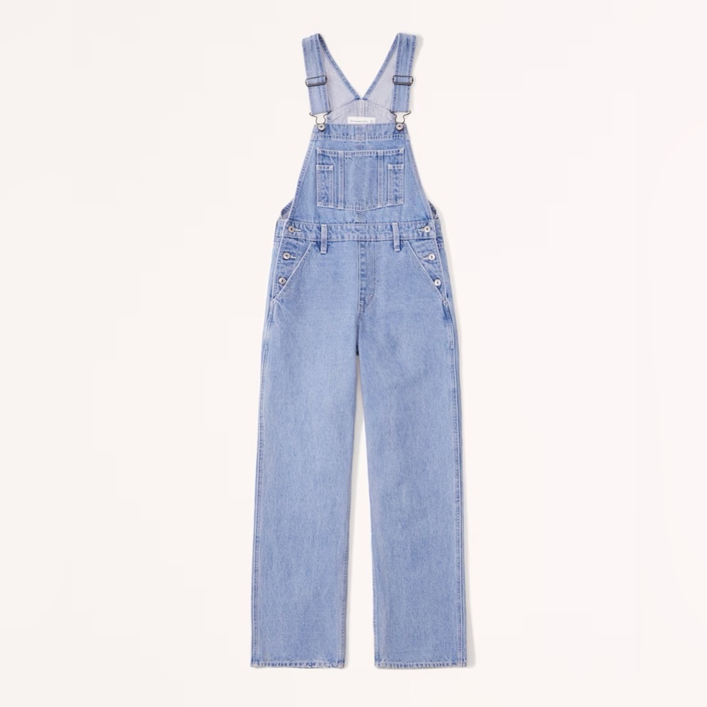 Abercrombie high rise overalls